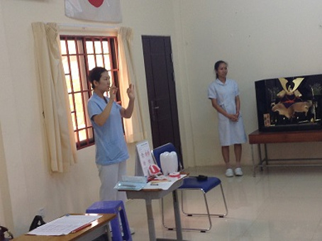 日本人学校の歯科検診